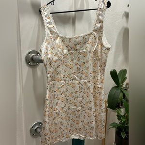 princess polly satin floral dress